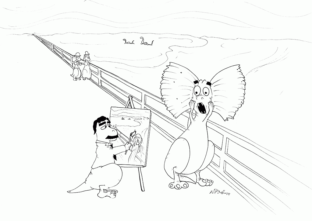 edvard-munch-the-scream-dinosaurs-comic-strip