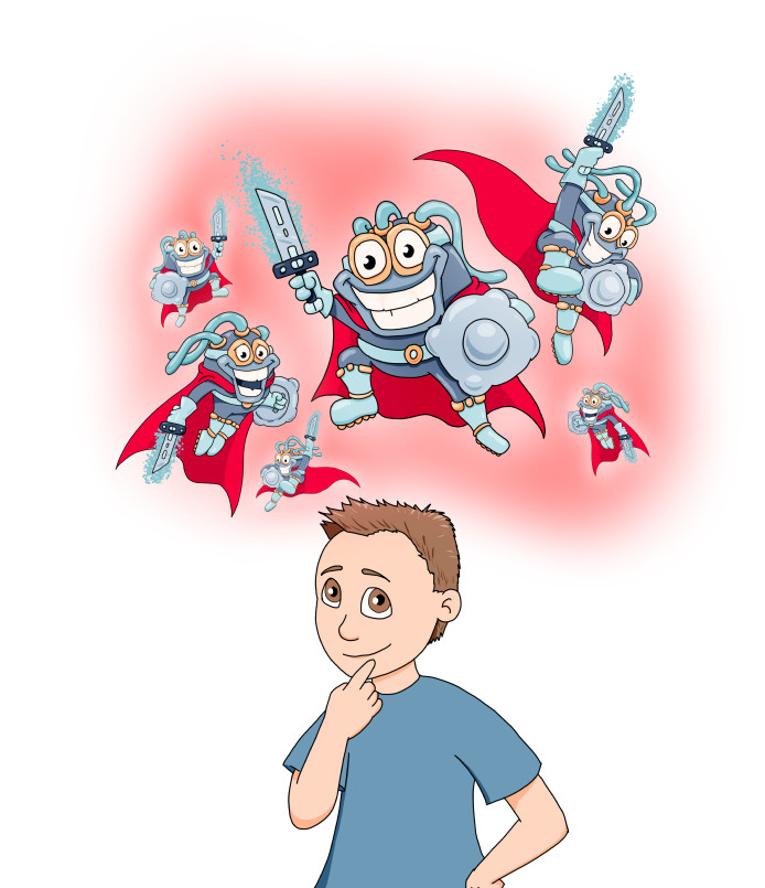 Kræftknuseren børnebog